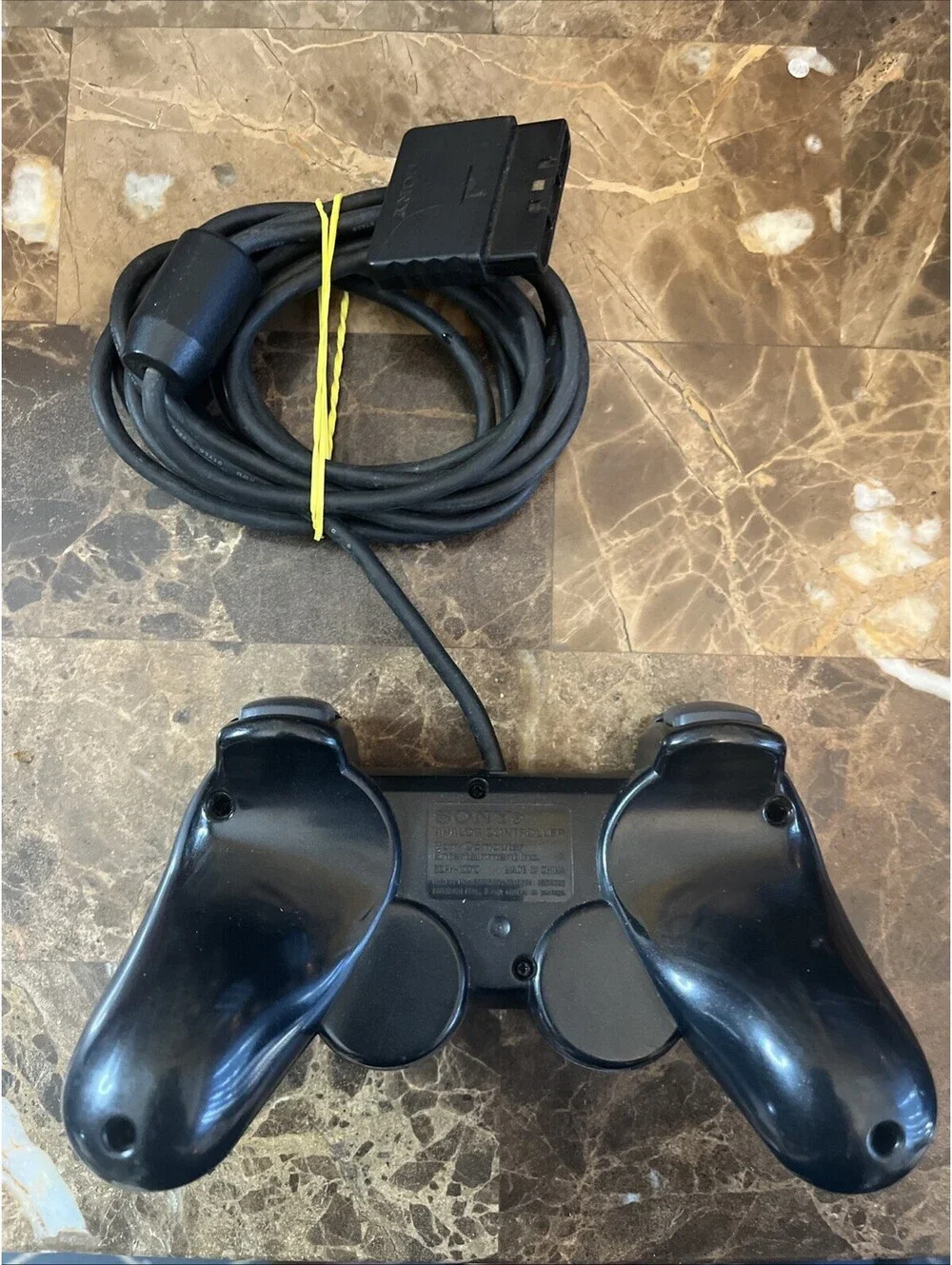 Black Dual Shock 2 Controller Official Sony PlayStation 2 PS2 SCPH-10010